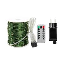 Luzes De Cordão LED À Prova d'Água 10-200m Com Controle Remoto, Guirlanda De Fadas Para Decoração De