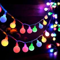 Luzes De Cordão LED À Prova d'Água Com Bateria E USB Para Decoração De Jardim, Natal, Casamento E Luzes De Cordão LED À Prova d'Água Com Bateria E USB Para Decoração De Jardim, Natal, Casamento E