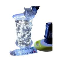 Luzes de Cordão LED à Prova D'Água com Controle Remoto - 500/1000 LEDs - Ideal para Decoração de Natal