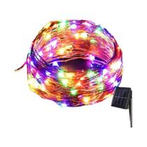 Luzes De Cordão LED À Prova d'Água Com Energia Solar, Fio De Cobre, 8 Modos Para Jardim, Pátio, Luzes De Cordão LED À Prova d'Água Com Energia Solar, Fio De Cobre, 8 Modos Para Jardim, Pátio,