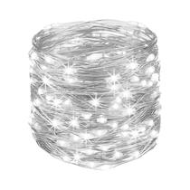 Luzes De Cordão LED À Prova d'Água Com Fio De Cobre 50/100/200 Operadas Por Bateria USB 8 Modos Luzes De Cordão LED À Prova d'Água Com Fio De Cobre 50/100/200 Operadas Por Bateria USB 8 Modos