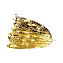 Luzes De Cordão LED À Prova d'Água Com Fio De Cobre Para Decoração De Natal, Casamento, Festa, Casa