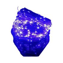 Luzes De Cordão LED À Prova d'Água Com Fio De Cobre Prateado Para Decoração De Natal, Casamento E
