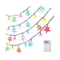 Luzes De Cordão LED À Prova d'Água Em Forma De Bola De Cristal, Alimentadas Por Bateria, 8 Modos Luzes De Cordão LED À Prova d'Água Em Forma De Bola De Cristal, Alimentadas Por Bateria, 8 Modos