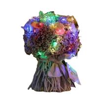 Luzes De Cordão LED Coloridas 10pcs Luzes De Fada Alimentadas Por Bateria Para Decoração De Natal Ao Luzes De Cordão LED Coloridas 10pcs Luzes De Fada Alimentadas Por Bateria Para Decoração De Natal Ao