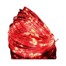 Luzes De Cordão LED De 20M, USB, À Prova d'Água, Em Cobre Prateado, Luzes De Fada Para Festas De