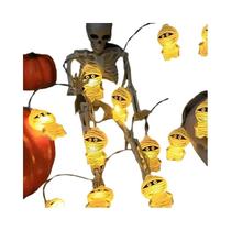 Luzes De Cordão LED De Halloween Alimentadas Por USB Decoração Assustadora De Múmia Para Festivais