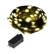 Luzes De Cordão LED De PVC Verde À Prova d'Água Com 8 Modos Para Decoração De Natal E Festivais De