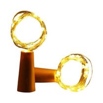 Luzes De Cordão LED Para Garrafa De Vinho 2M Com Fio De Cobre Para Decoração De Festas, Feriados,