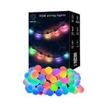 Luzes De Cordão LED RGB De 10m E 5m Com Controle Remoto Bluetooth APP Smart IC Para Decoração De Luzes De Cordão LED RGB De 10m E 5m Com Controle Remoto Bluetooth APP Smart IC Para Decoração De