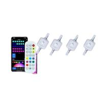 Luzes De Cordão LED RGB Inteligentes Para Exterior 500FT Com Controle Por Aplicativo IP67 Para Luzes De Cordão LED RGB Inteligentes Para Exterior 500FT Com Controle Por Aplicativo IP67 Para