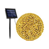 Luzes De Cordão LED Solares À Prova d'Água 32m 8 Modos Decoração De Jardim Para Casamento Luzes De Cordão LED Solares À Prova d'Água 32m 8 Modos Decoração De Jardim Para Casamento