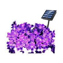 Luzes De Cordão LED Solares À Prova d'Água Para Decoração De Jardim E Quintal Luzes De Cordão LED Solares À Prova d'Água Para Decoração De Jardim E Quintal