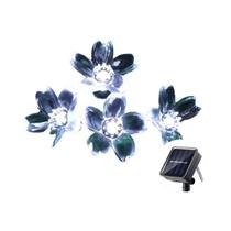 Luzes De Cordão LED Solares À Prova d'Água Para Decoração De Jardim E Quintal Luzes De Cordão LED Solares À Prova d'Água Para Decoração De Jardim E Quintal