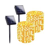 Luzes De Cordão LED Solares À Prova d'Água Para Jardim, Árvores, Festas Ao Ar Livre, Casamentos,