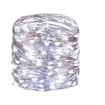 Luzes De Cordão LED USB À Prova d'Água Com Fio De Cobre Prateado Para Decoração De Natal, Casamento