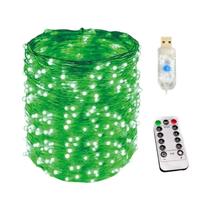 Luzes de Cordão LED USB com Controle Remoto - 5m, 10m, 20m e 30m - 8 Modos para Casamento e Natal