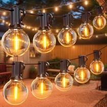 Luzes de Cordão para Área Externa GPATIO 46 m Impermeáveis e Dimerizáveis Luzes de Cordão para Área Externa GPATIO 46 m Impermeáveis e Dimerizáveis