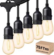 Luzes de Cordão para Área Externa Svater 23 m 26 Lâmpadas S14 IP65 Luzes de Cordão para Área Externa Svater 23 m 26 Lâmpadas S14 IP65