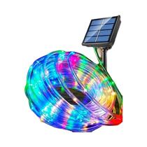 Luzes De Cordão Solar À Prova d'Água De 12m E 7m, Lâmpada De Jardim, Guirlanda De Natal, Iluminação Luzes De Cordão Solar À Prova d'Água De 12m E 7m, Lâmpada De Jardim, Guirlanda De Natal, Iluminação