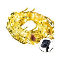 Luzes De Cordão Solar À Prova d'Água Para Exterior 7/12/22M Com 8 Modos De Iluminação LED Para