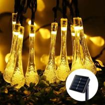 Luzes De Cordão Solares À Prova d'Água 5-12m Decoração De Jardim Ao Ar Livre Natal Casamento Festa