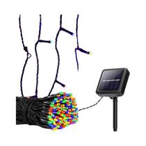Luzes De Cordão Solares À Prova d'Água Para Exterior, 100 LEDs, 8 Modos Para Árvores, Pátios, Luzes De Cordão Solares À Prova d'Água Para Exterior, 100 LEDs, 8 Modos Para Árvores, Pátios,