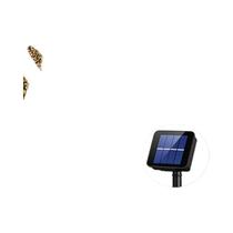 Luzes De Cordão Solares À Prova d'Água Para Exterior, 105Ft 310LED, Luzes Cintilantes Para Decoração