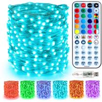 Luzes de cordas de fadas de Natal BrizLabs 10m 100 LED RGB