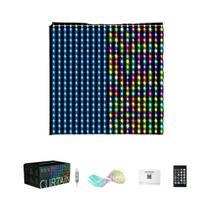 Luzes De Cortina Inteligentes RGB 400-800 LED Com Controle Remoto Por Aplicativo Para Festas, Luzes De Cortina Inteligentes RGB 400-800 LED Com Controle Remoto Por Aplicativo Para Festas,