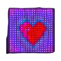 Luzes De Cortina Inteligentes RGB Com 800 LEDs, Controle Remoto Pelo App, Luzes Para Festas De Luzes De Cortina Inteligentes RGB Com 800 LEDs, Controle Remoto Pelo App, Luzes Para Festas De