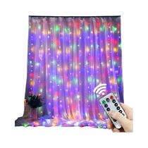Luzes De Cortina LED 346M, Guirlanda De Fadas USB Com 8 Modos Para Decoração De Natal, Casamento E Luzes De Cortina LED 346M, Guirlanda De Fadas USB Com 8 Modos Para Decoração De Natal, Casamento E