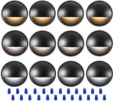 Luzes de deck LED CLOUDY BAY 3CCT de baixa tensão pacote com 12 ao ar livre