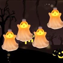 Luzes de decoração de fadas de Halloween Konictom Ghost 2,6 m Luzes de decoração de fadas de Halloween Konictom Ghost 2,6 m