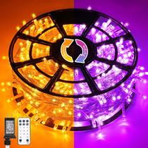 Luzes de decoração de Halloween JMEXSUSS 168 pés 600 LED para exterior/interior