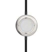 Luzes de disco LED GETINLIGHT IN-0107-1-SN-27 giratórias reguláveis