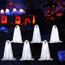 Luzes de estaca Halloween Solar Ghost Beteray 48 cm 4 m 8 modos