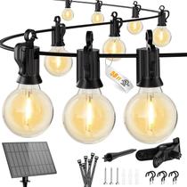 Luzes de Fada Brightown 18m 26 LED Solar para Exterior com USB Luzes de Fada Brightown 18m 26 LED Solar para Exterior com USB