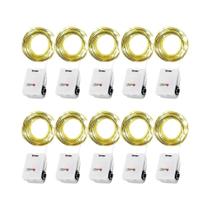 Luzes De Fada De Fio De Cobre Prateado, Pacote Com 10, 30 LEDs, 3 Metros, Alimentadas Por Bateria, Luzes De Fada De Fio De Cobre Prateado, Pacote Com 10, 30 LEDs, 3 Metros, Alimentadas Por Bateria,