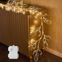 Luzes de Fada Garland Hairui com Temporizador - 6 Metros e 120 LEDs Luzes de Fada Garland Hairui com Temporizador - 6 Metros e 120 LEDs