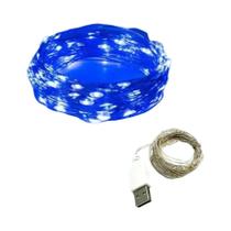 Luzes De Fada LED À Prova d'Água Com Fio De Cobre Para Decorações De Natal E Casamento