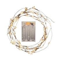 Luzes De Fada LED Operadas Por Bateria, 10 a 50 LEDs, Fio De Cobre, Luzes Cintilantes Para Decoração Luzes De Fada LED Operadas Por Bateria, 10 a 50 LEDs, Fio De Cobre, Luzes Cintilantes Para Decoração