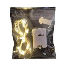 Luzes De Fada LED Operadas Por Bateria 1M 2M Fio De Cobre Garrafa Luz Flores Decoração De Casa