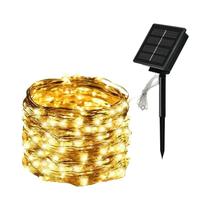 Luzes De Fada LED Solares À Prova d'Água 7M 12M 22M 32M Para Decoração De Festas De Natal E Jardim Luzes De Fada LED Solares À Prova d'Água 7M 12M 22M 32M Para Decoração De Festas De Natal E Jardim