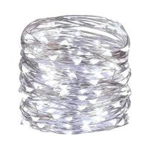 Luzes De Fada LED Solares Para Exterior, À Prova d'Água, Guirlanda Decorativa Para Festas De Natal E