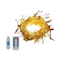 Luzes De Fada LED USB 1.5/3/6M Com Controle Remoto, Fios Prateados Em Forma De Fogos De Artifício Luzes De Fada LED USB 1.5/3/6M Com Controle Remoto, Fios Prateados Em Forma De Fogos De Artifício