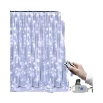 Luzes De Fada LED USB Com Controle Remoto 3x3M 4x3M 6x3M 8 Modos Decoração De Natal, Casamento E
