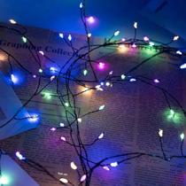Luzes De Fada LED Verde Em Fio 36M Para Decoração De Casamento E Festa De Rua