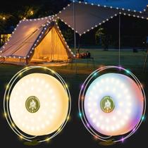 Luzes de Fada para Camping Siloon - Pacote com 2 - 8 Modos de Iluminação - 10m