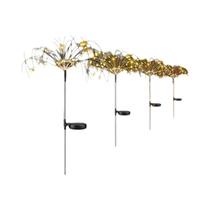Luzes De Fada Solares À Prova d'Água LED Para Jardim, Luzes De Flores Para Decoração De Fogos De Luzes De Fada Solares À Prova d'Água LED Para Jardim, Luzes De Flores Para Decoração De Fogos De